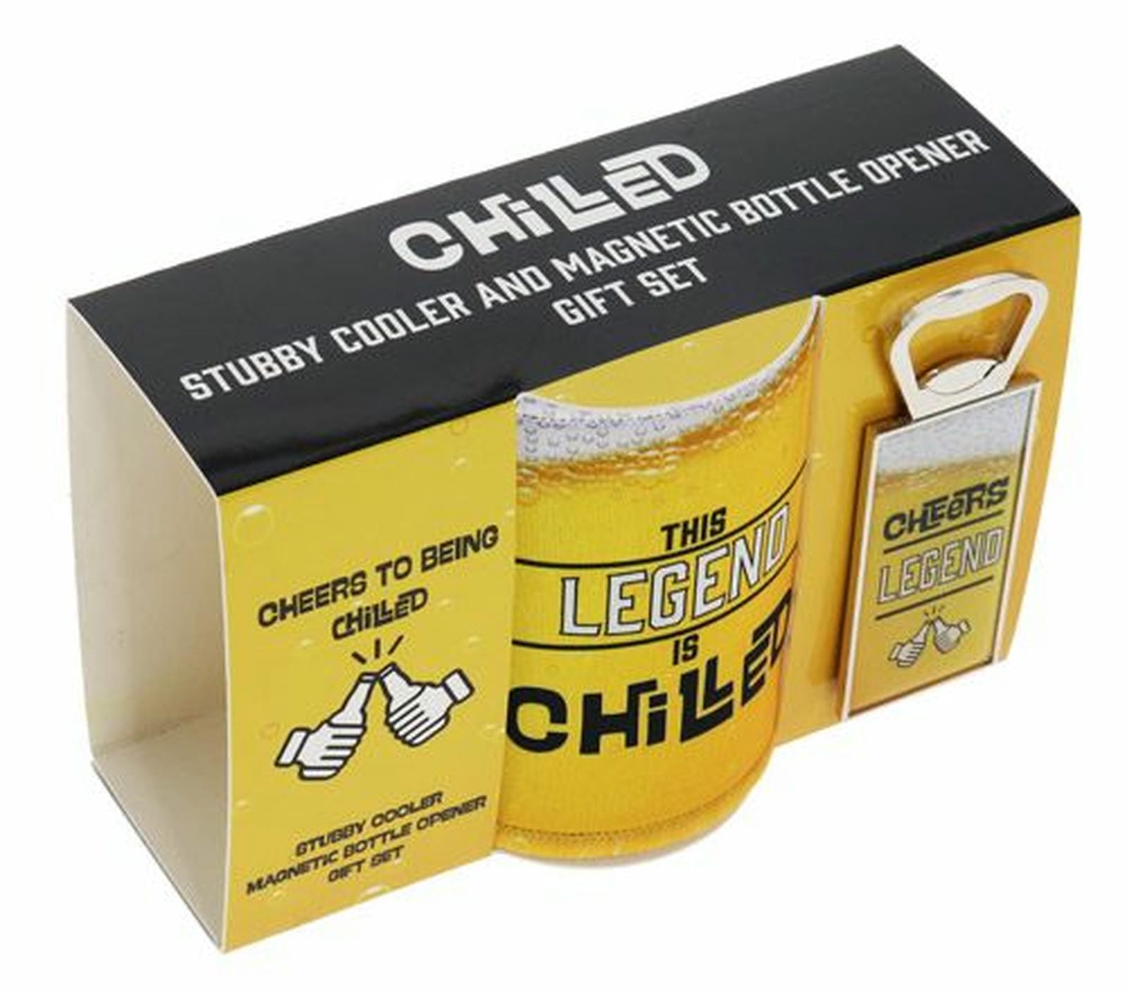 LEGEND CHILLED STUBBY OPENER PACK 