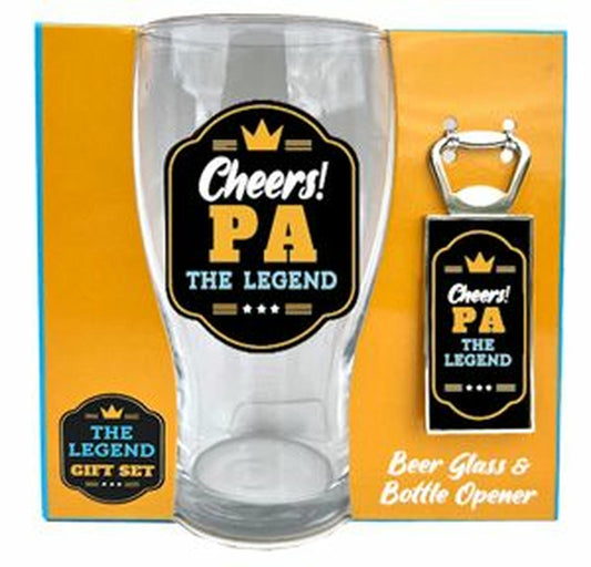 PA BEER GLASS BOTTLE OPENER 