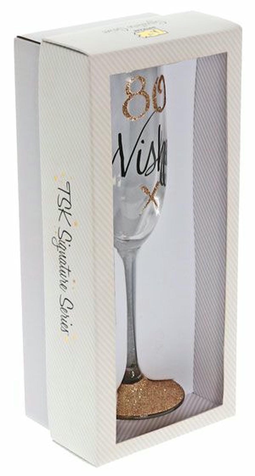 80 ROSE GOLD WISHES FLUTE 