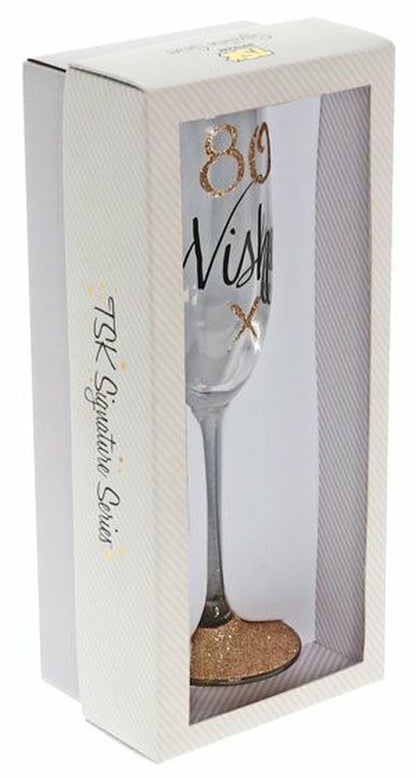 80 ROSE GOLD WISHES FLUTE 