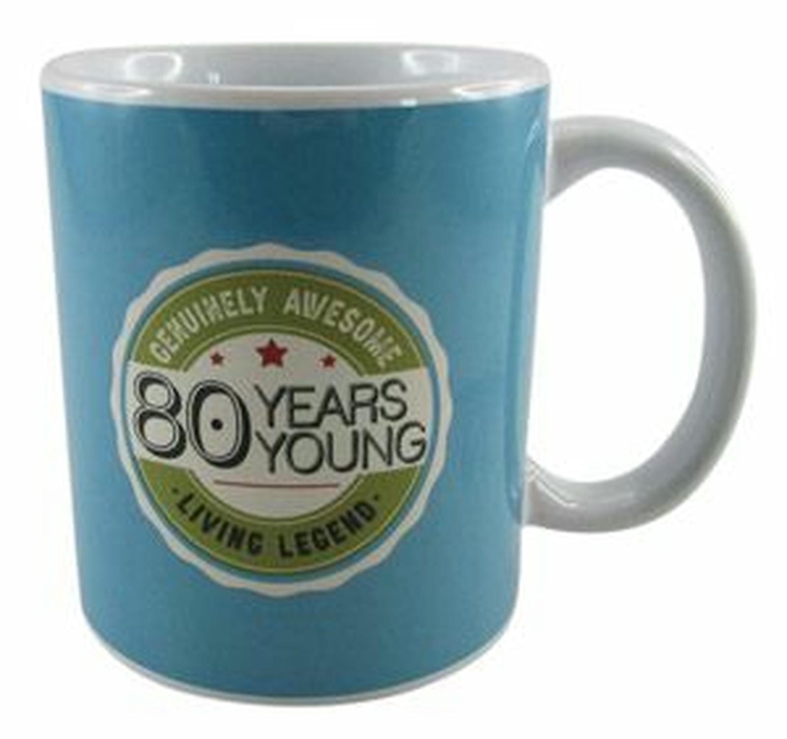 80 YEARS YOUNG MUG AND SOCK SET 