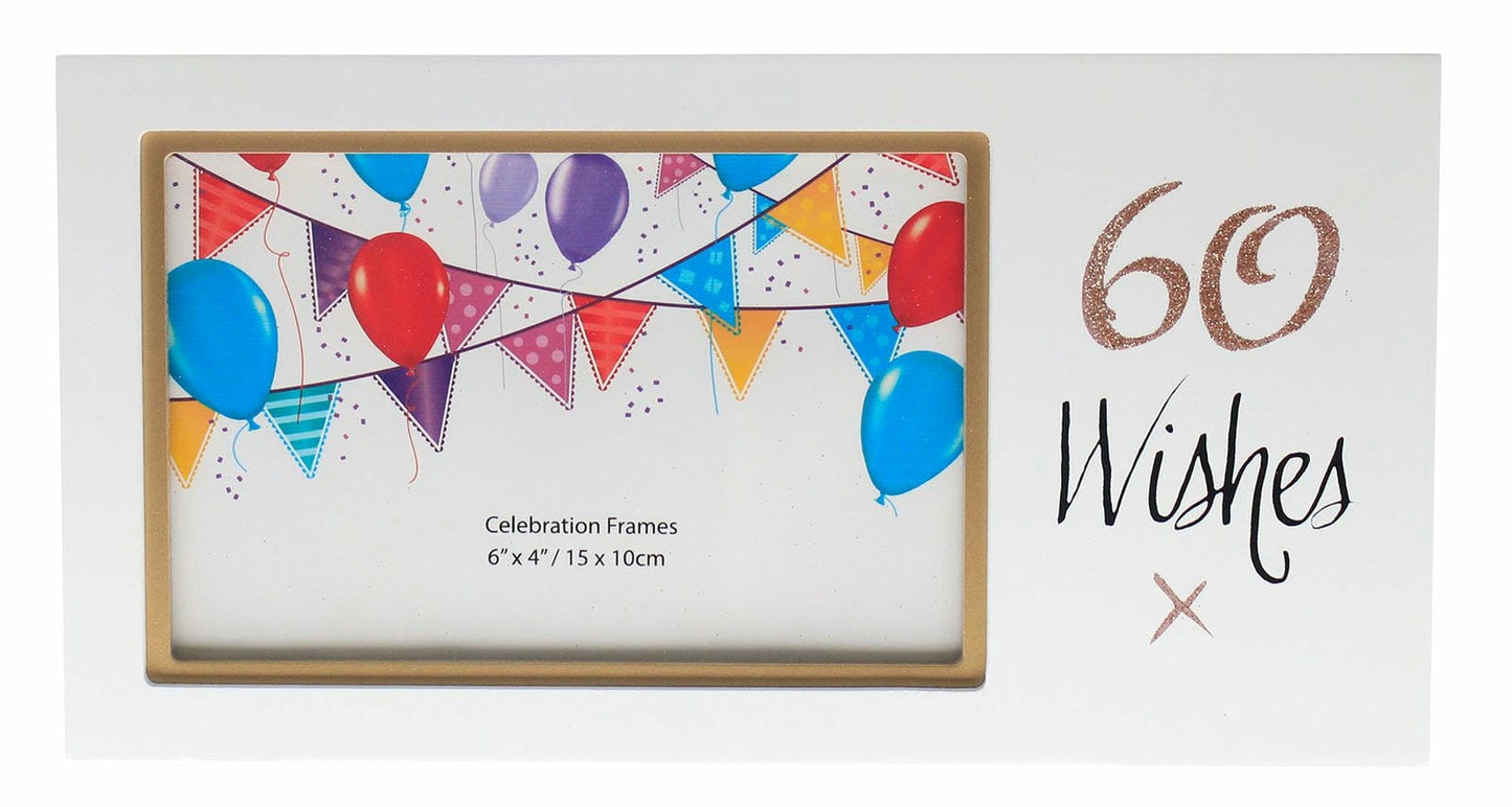 60 WISHES 6X4 MDF FRAME 