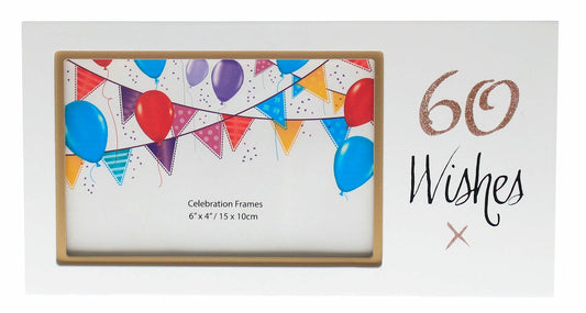 60 WISHES 6X4 MDF FRAME 
