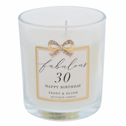 Jewelled 18th Birthday Candle