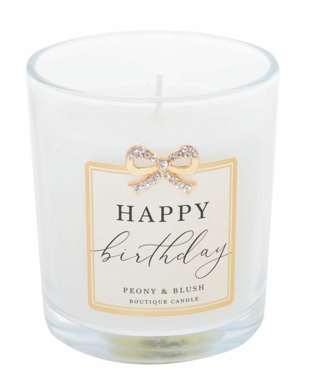 Jewelled Happy Birthday Candle