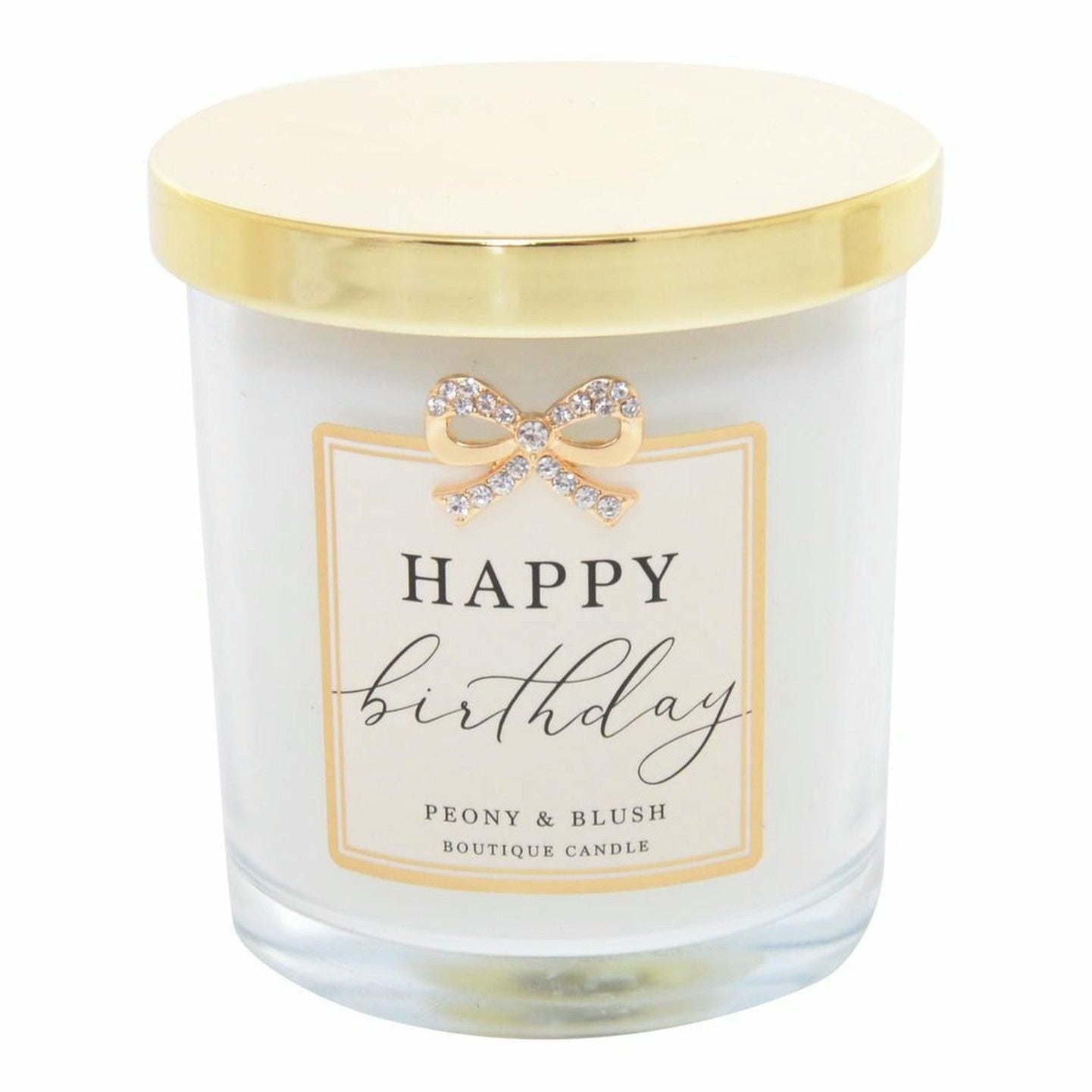 Jewelled Happy Birthday Candle