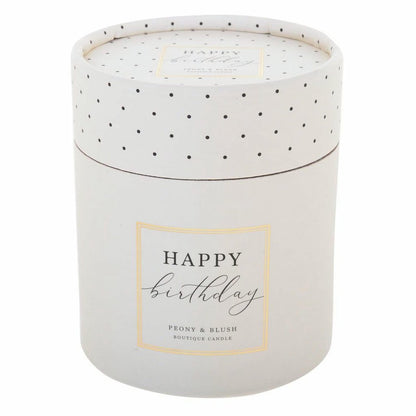 Jewelled Happy Birthday Candle