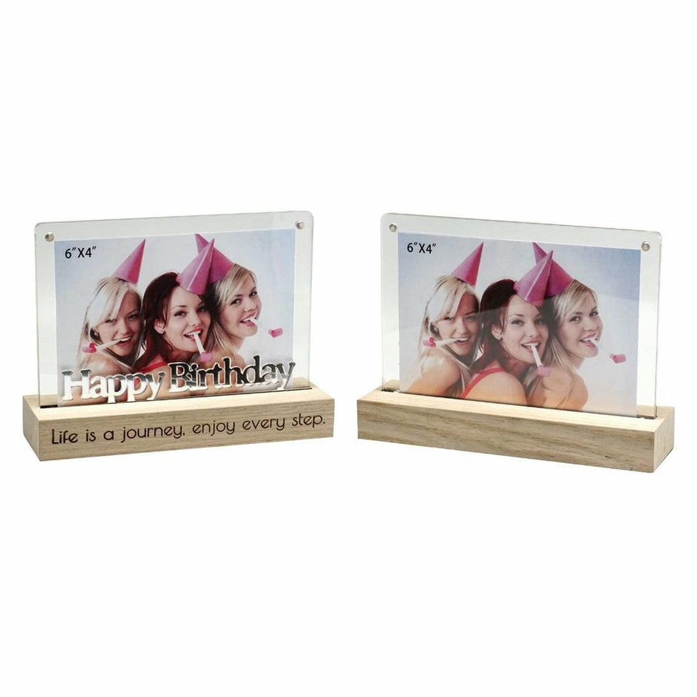 Dual View 4X6 Frame Birthday