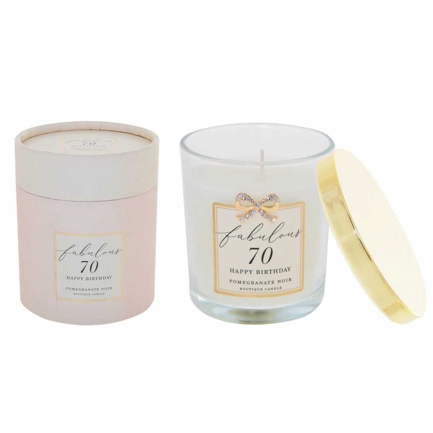Jewelled 70Th Birthday Candle