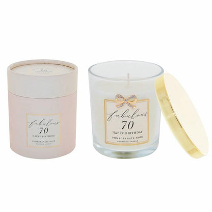 Jewelled 70Th Birthday Candle