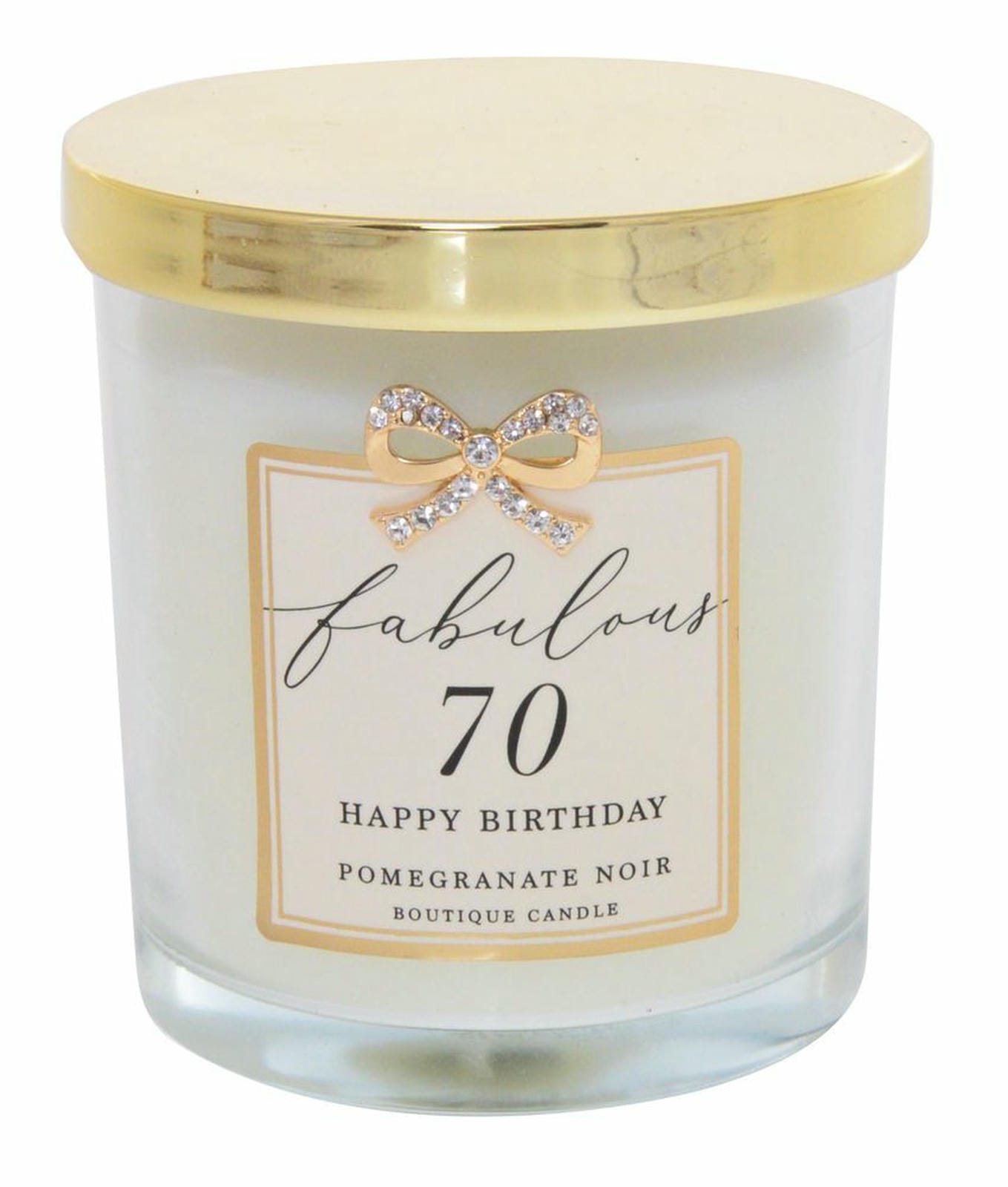 Jewelled 70Th Birthday Candle