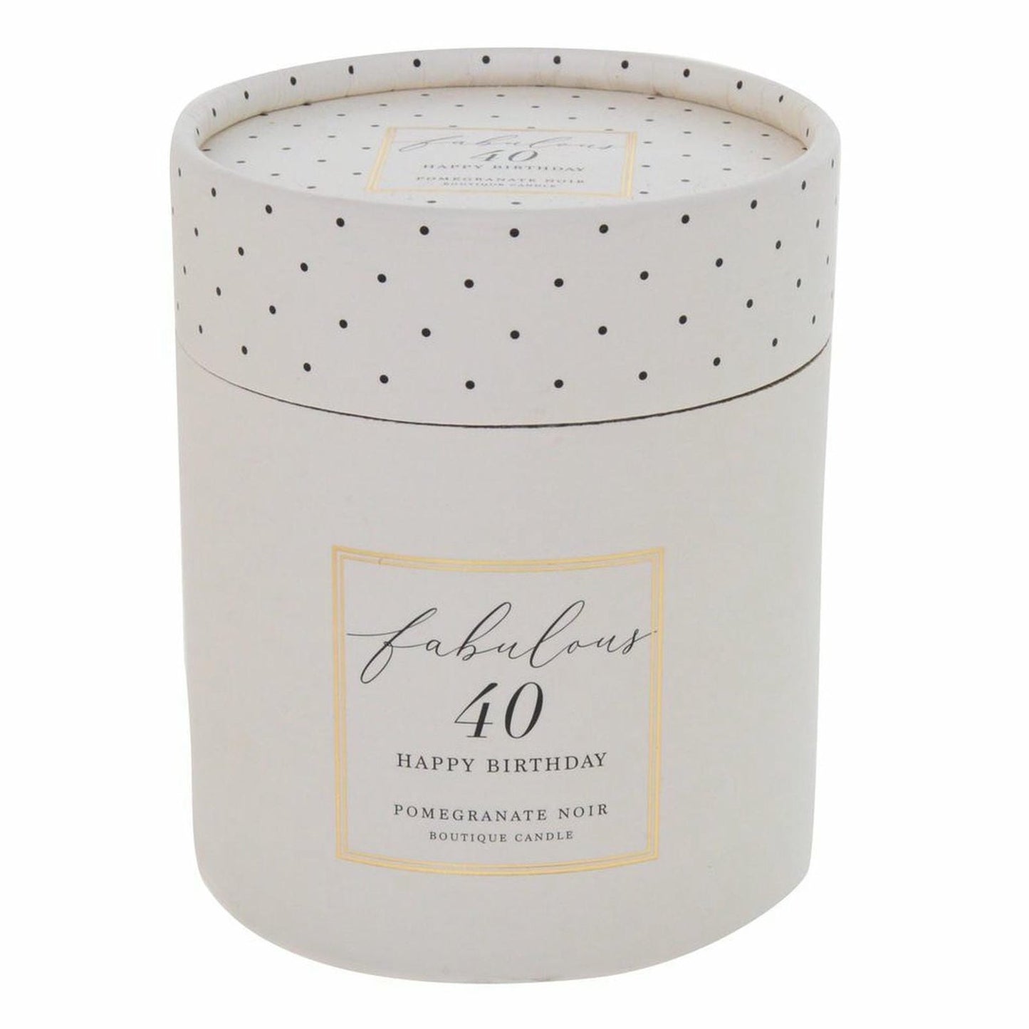 Jewelled 40th Birthday Candle