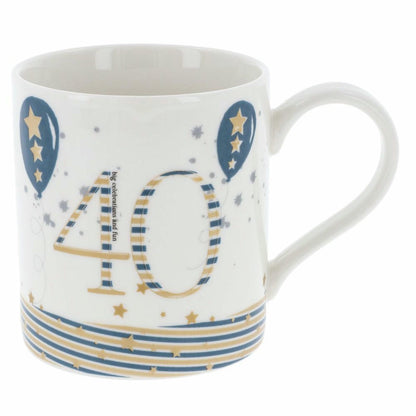 Rush Birthday Mens 40th Mug