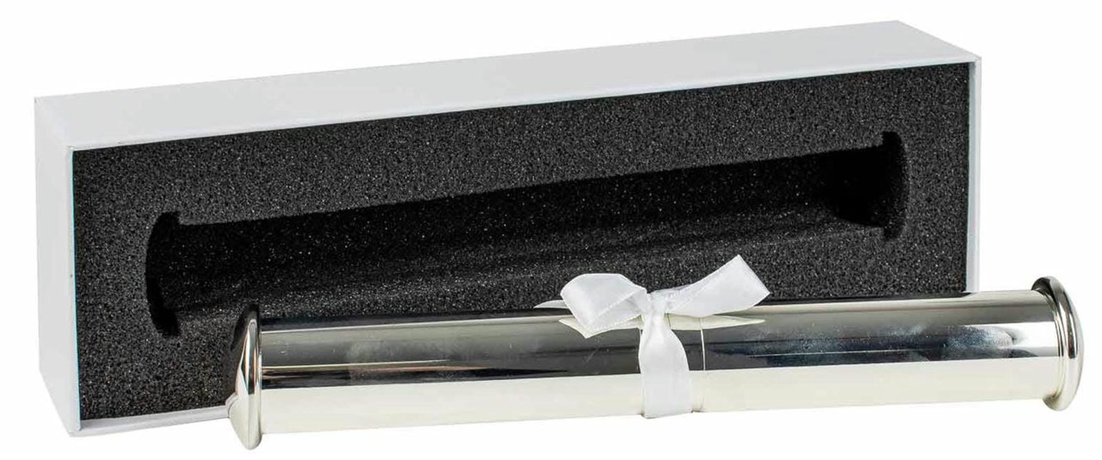 SILVER PLATE CERTIFICATE HOLDER 