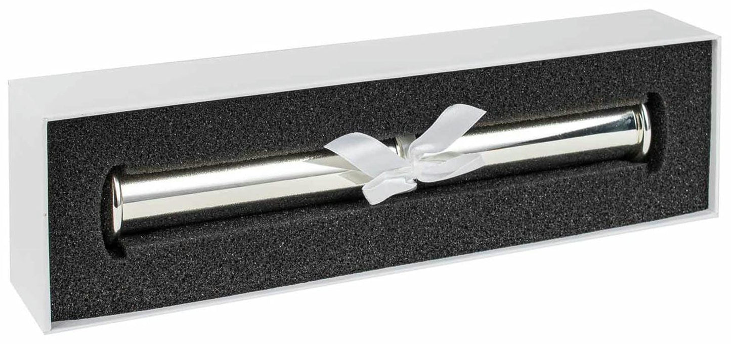 SILVER PLATE CERTIFICATE HOLDER 