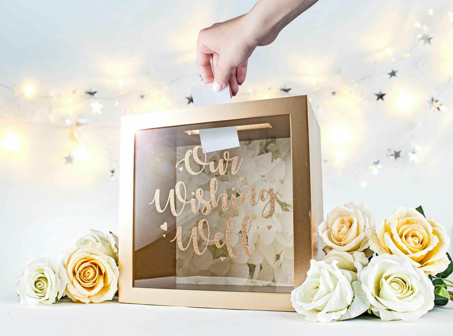 ROSE GOLD WISHING WELL KEEPSAKE 