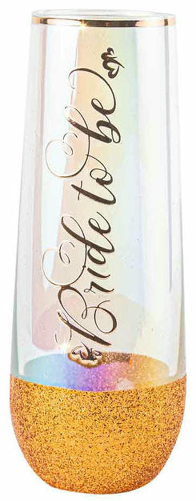 BRIDE TO BE STEMLESS CHAMPAGNE 