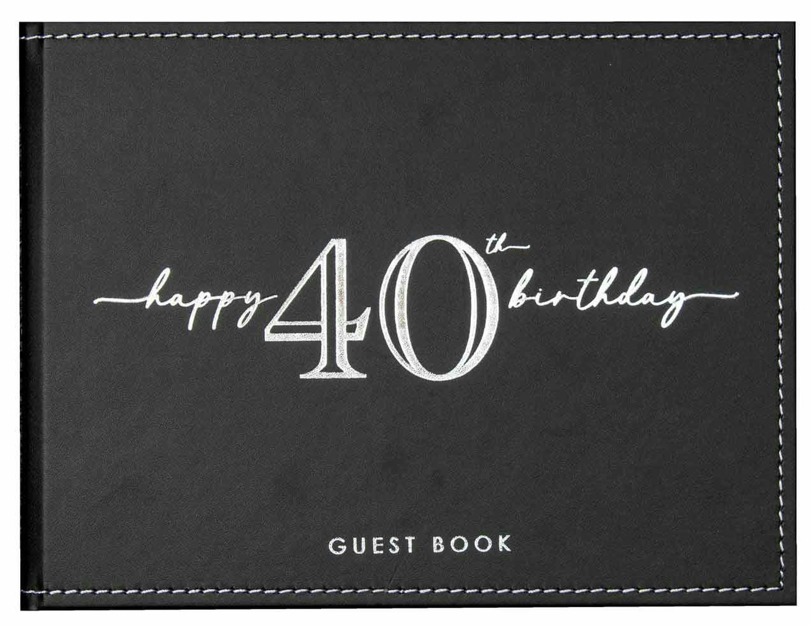 GUEST BOOK 40TH 