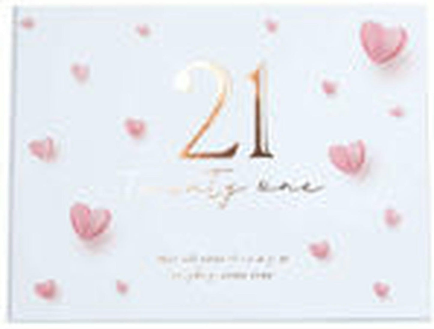 21ST HEART GUEST BOOK 