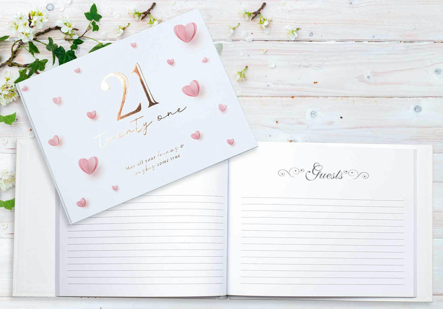 21ST HEART GUEST BOOK 