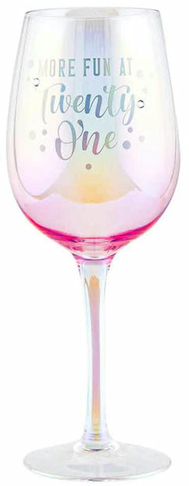 21 WINE HOLOGRAPHIC GLASS 
