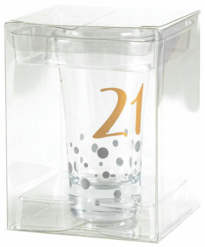 21 ROSE GOLD SHOT GLASS 
