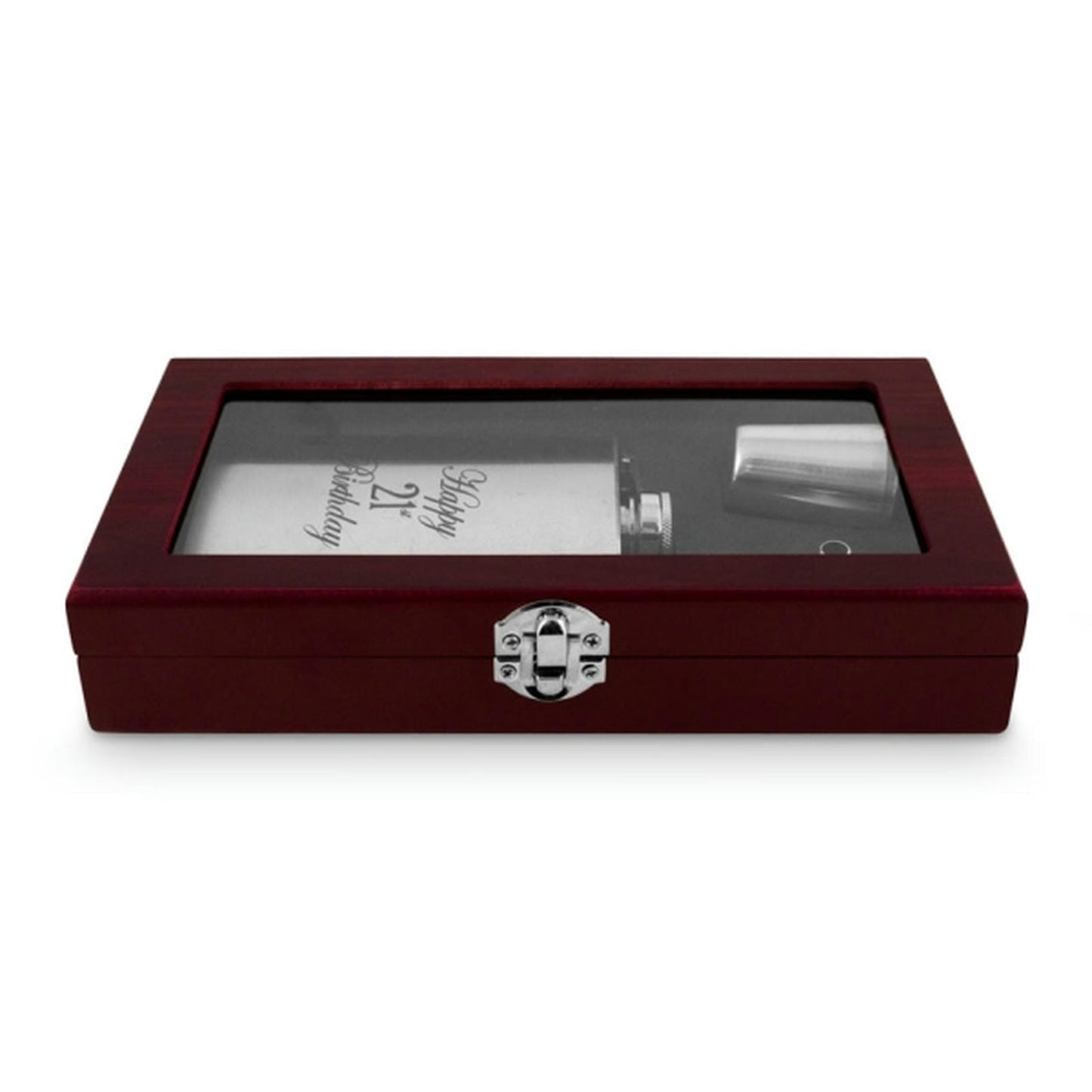 HIP FLASK IN GIFT BOX 21 