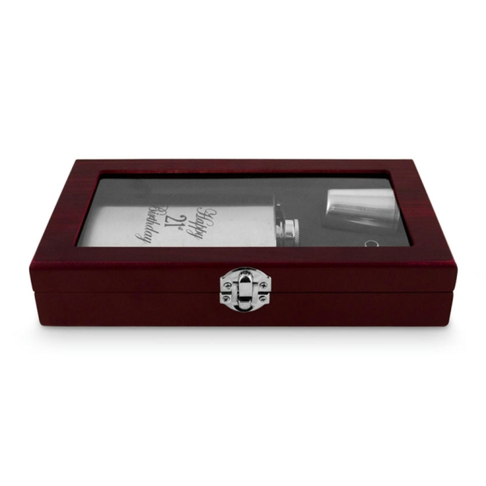 HIP FLASK IN GIFT BOX 21 