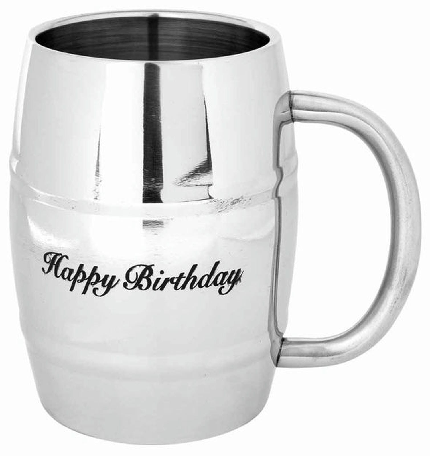 TANKARD HAPPY BIRTHDY 400ML SS 
