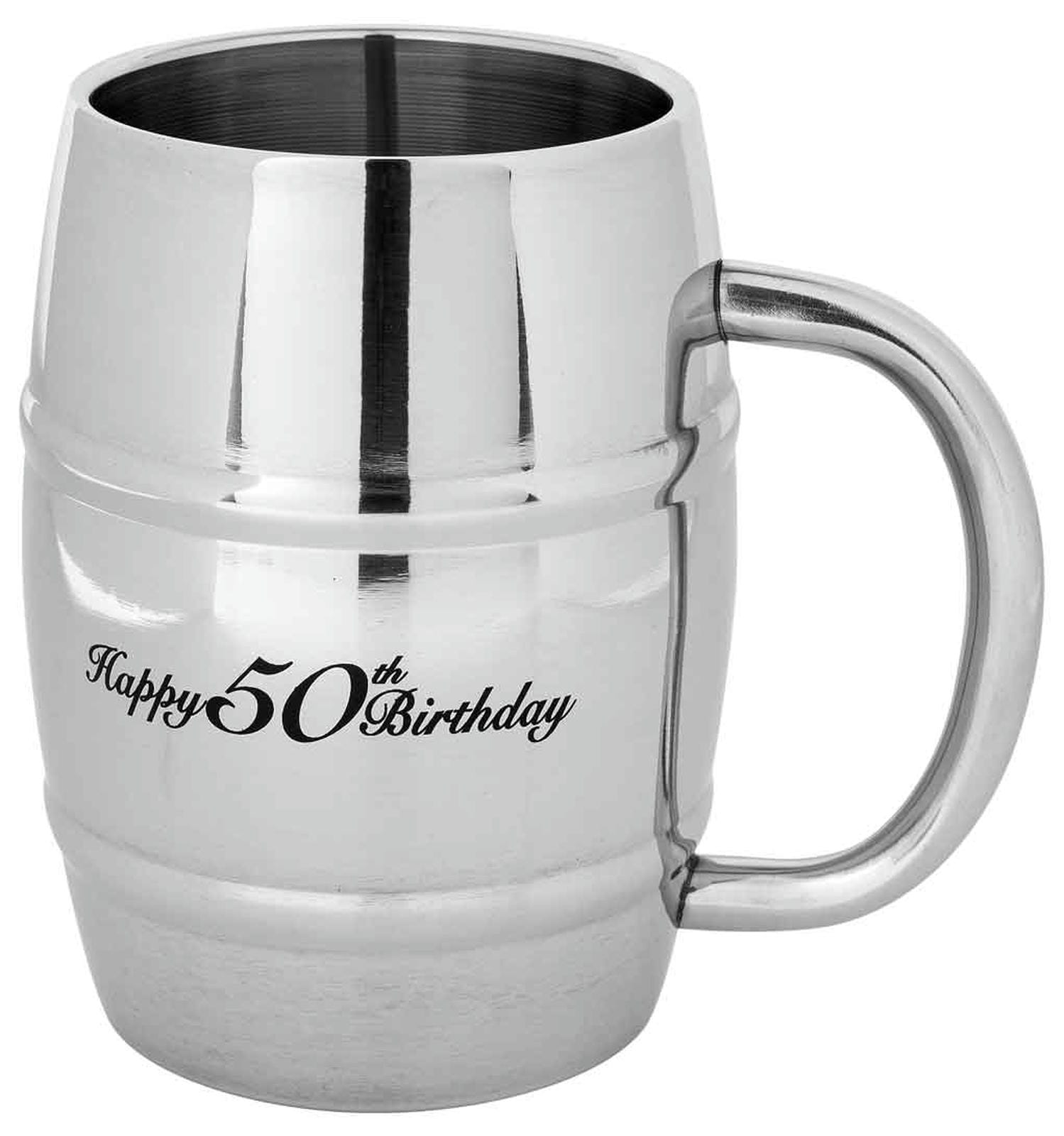 TANKARD 50TH 400ML SS 