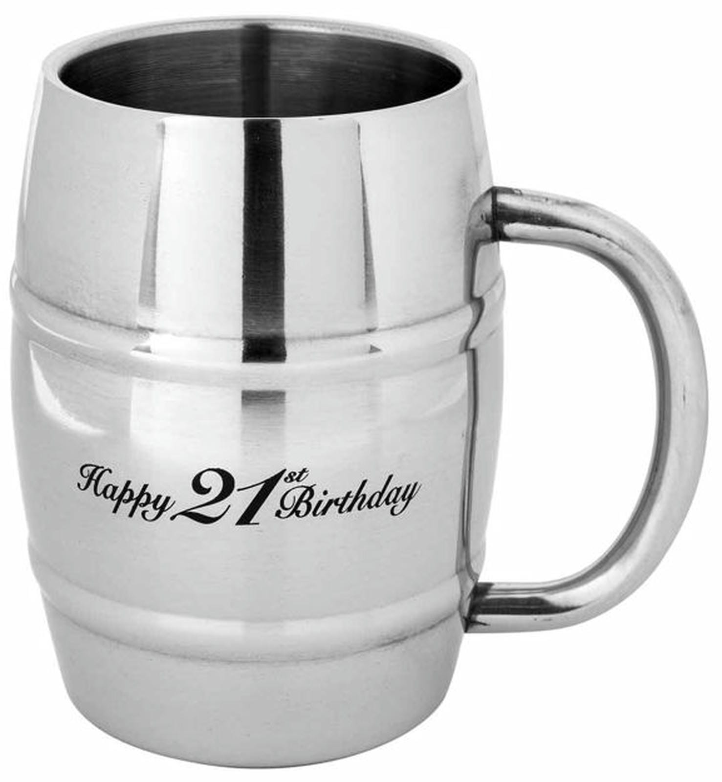 TANKARD 21ST 400ML SS 