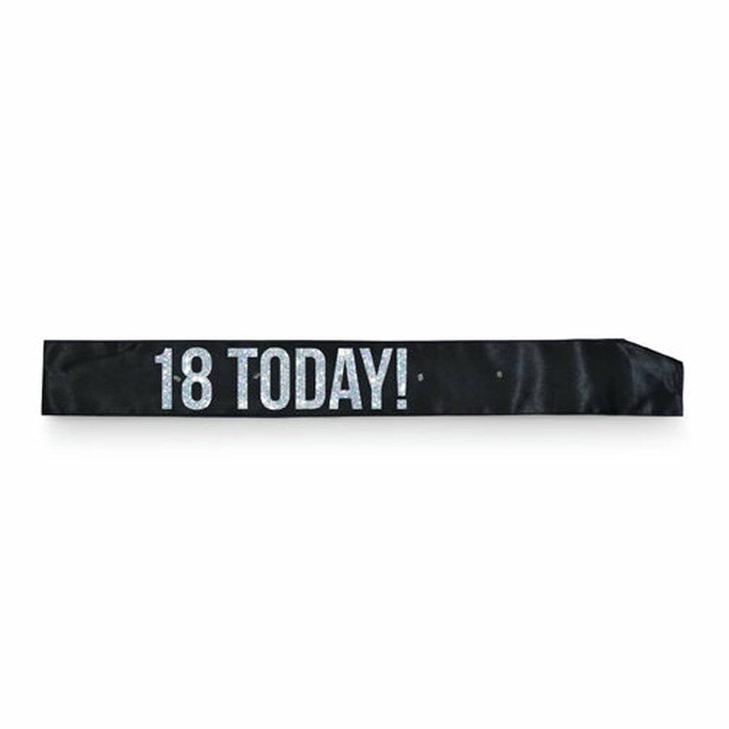 BLACK 18TH FLASHING SASH 