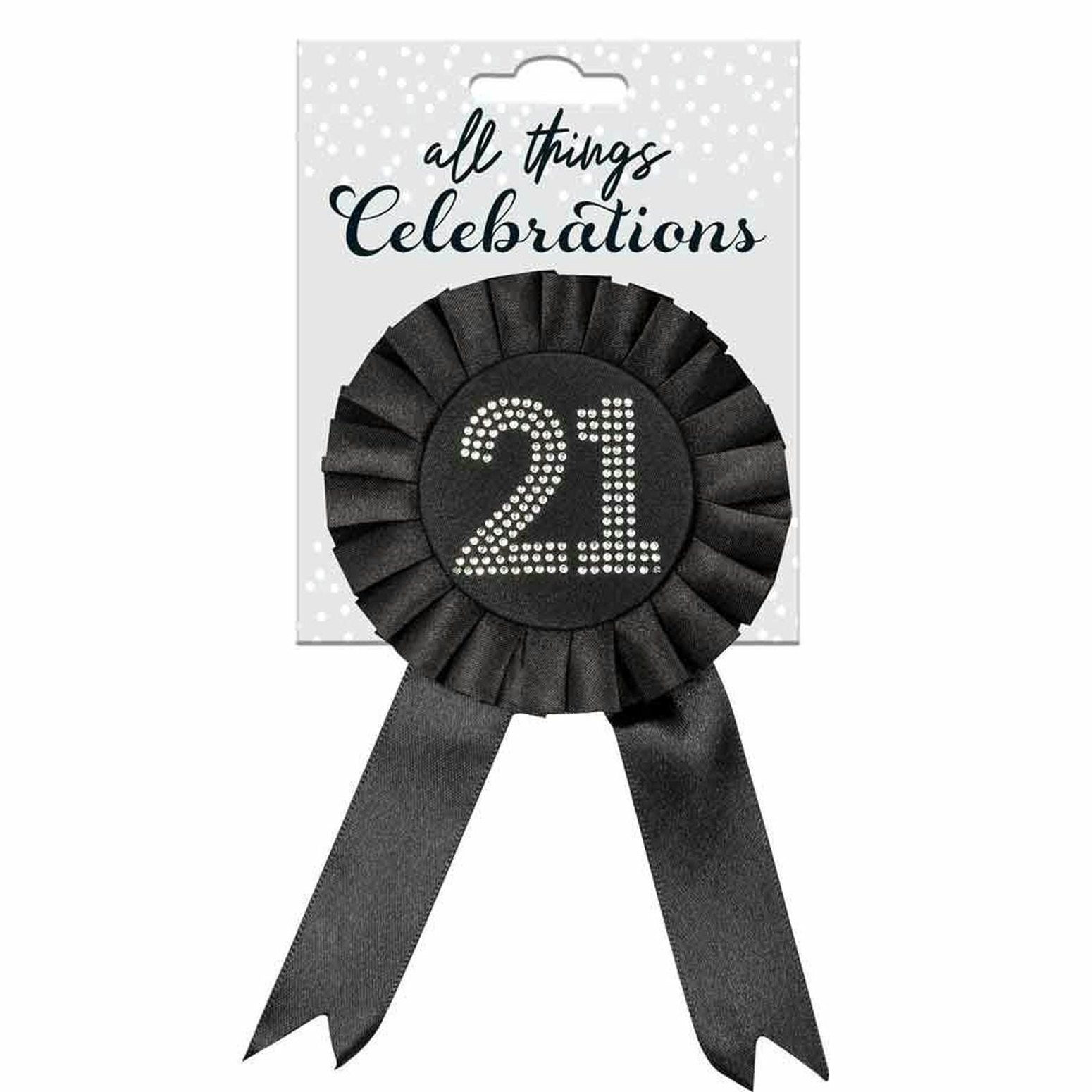 21 ROSETTE - BLACK 