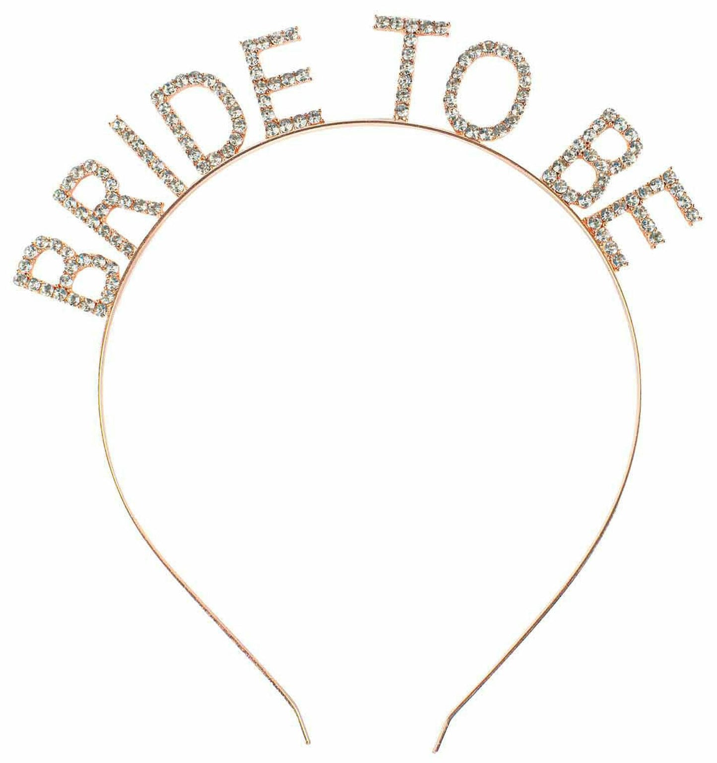 BRIDE TO BE ROSE GOLD HEAD BAND 