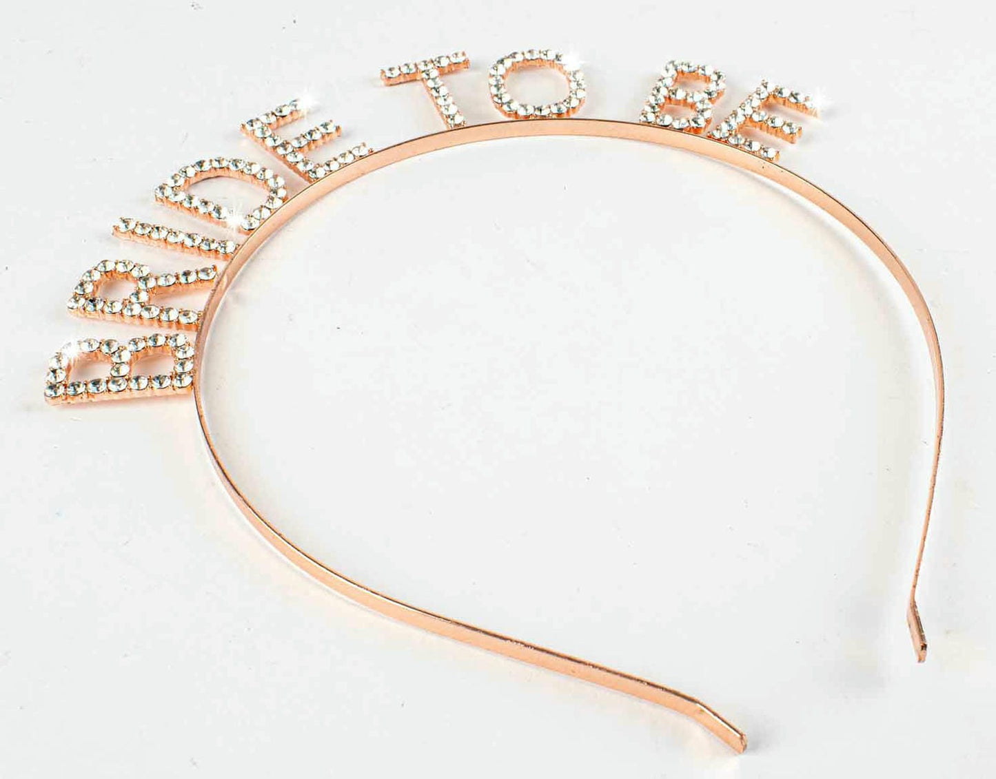 BRIDE TO BE ROSE GOLD HEAD BAND 
