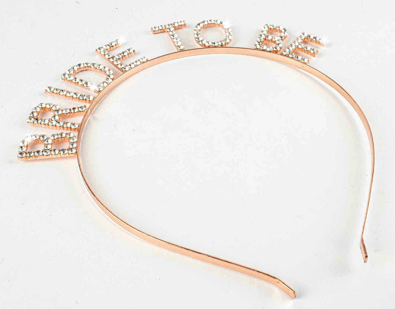 BRIDE TO BE ROSE GOLD HEAD BAND 